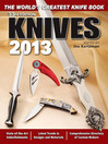 Cover image for Knives 2013